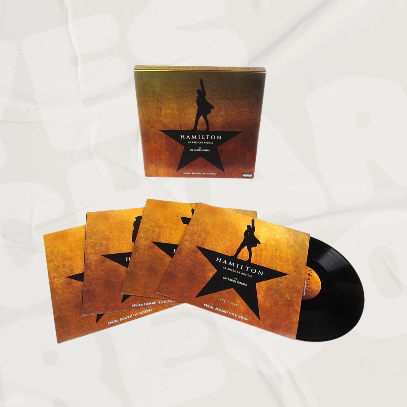 Hamilton (Original Broadway Cast Recording) 4LP Box Set