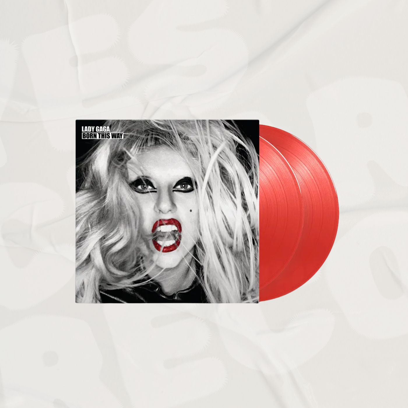 LADY GAGA - Born This Way Red 2LP Coloured Vinyl Record
