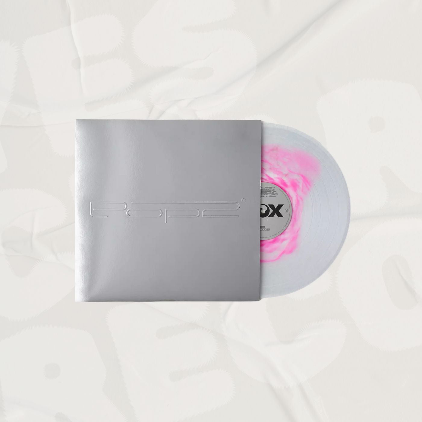 CHARLI XCX Pop 2 Cotton Candy Clear Swirl LP Coloured Vinyl Record charli-xcx-pop-2-cotton-candy-clear-swirl-lp-coloured-vinyl-record