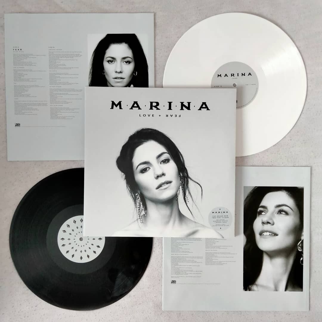 Love + Fear Black & White LP (Second Hand)