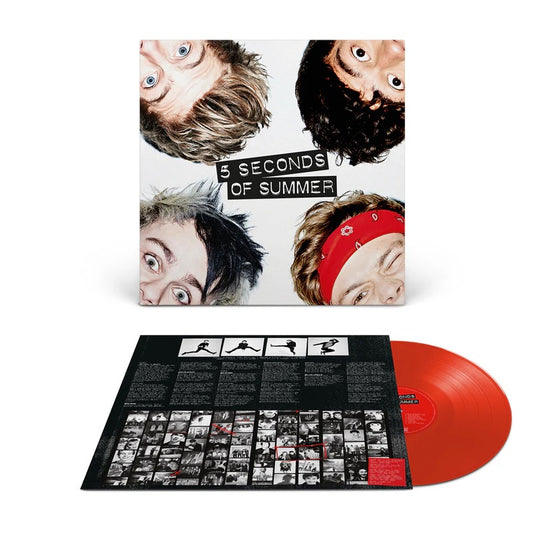 5 Seconds Of Summer 10th Anniversary Edition Red LP