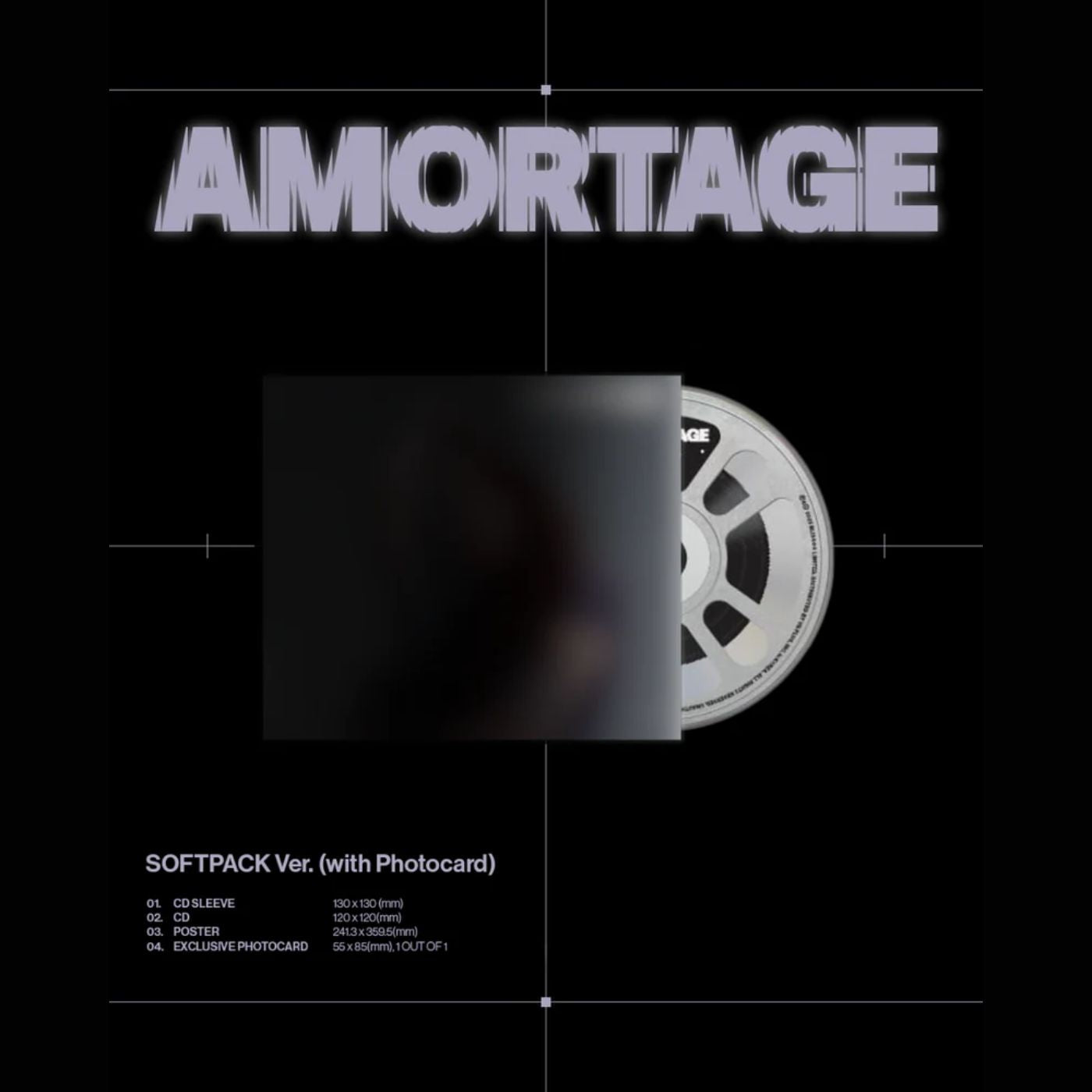 AMORTAGE Standard Photocard CD