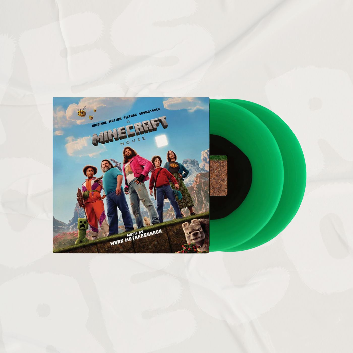 A Minecraft Movie (Original Motion Picture Soundtrack) Creeper Black in Green 2LP