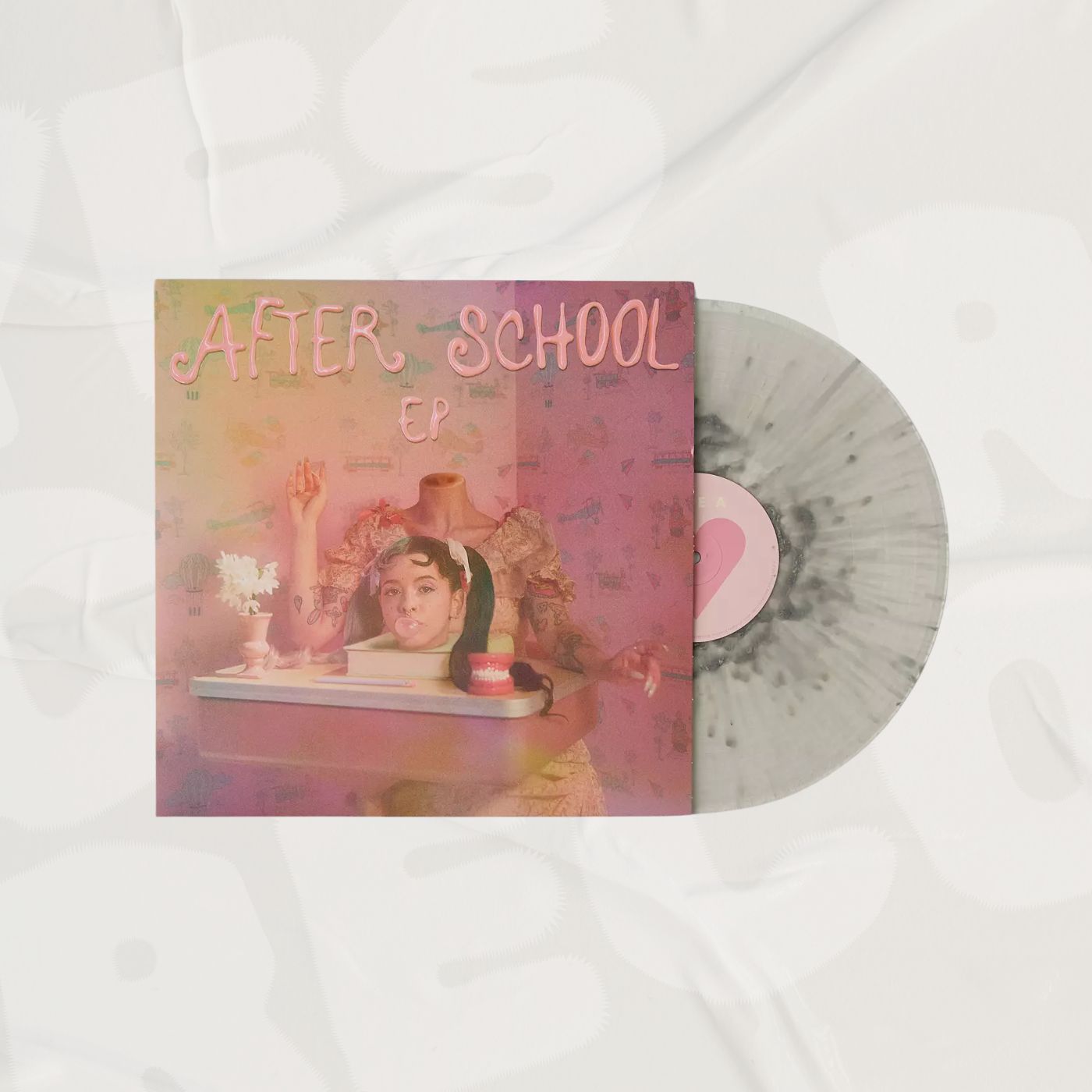 After School EP Clear with Silver Splatter LP