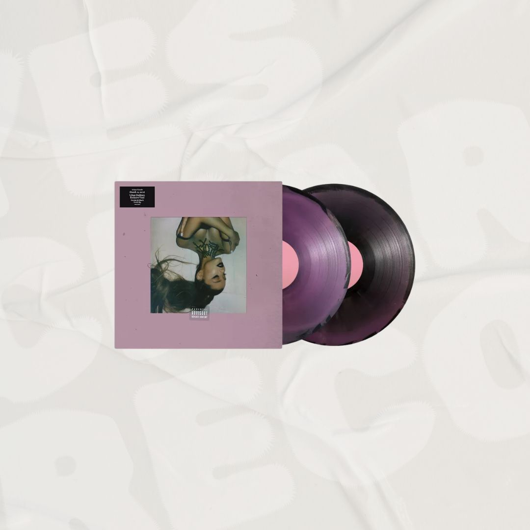 thank u, next Orchid and Black Swirl 2LP