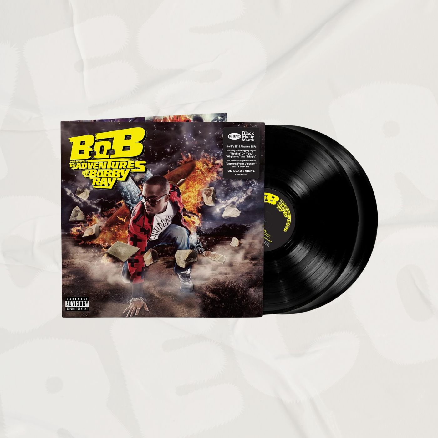 B.o.B Presents: The Adventures 2LP