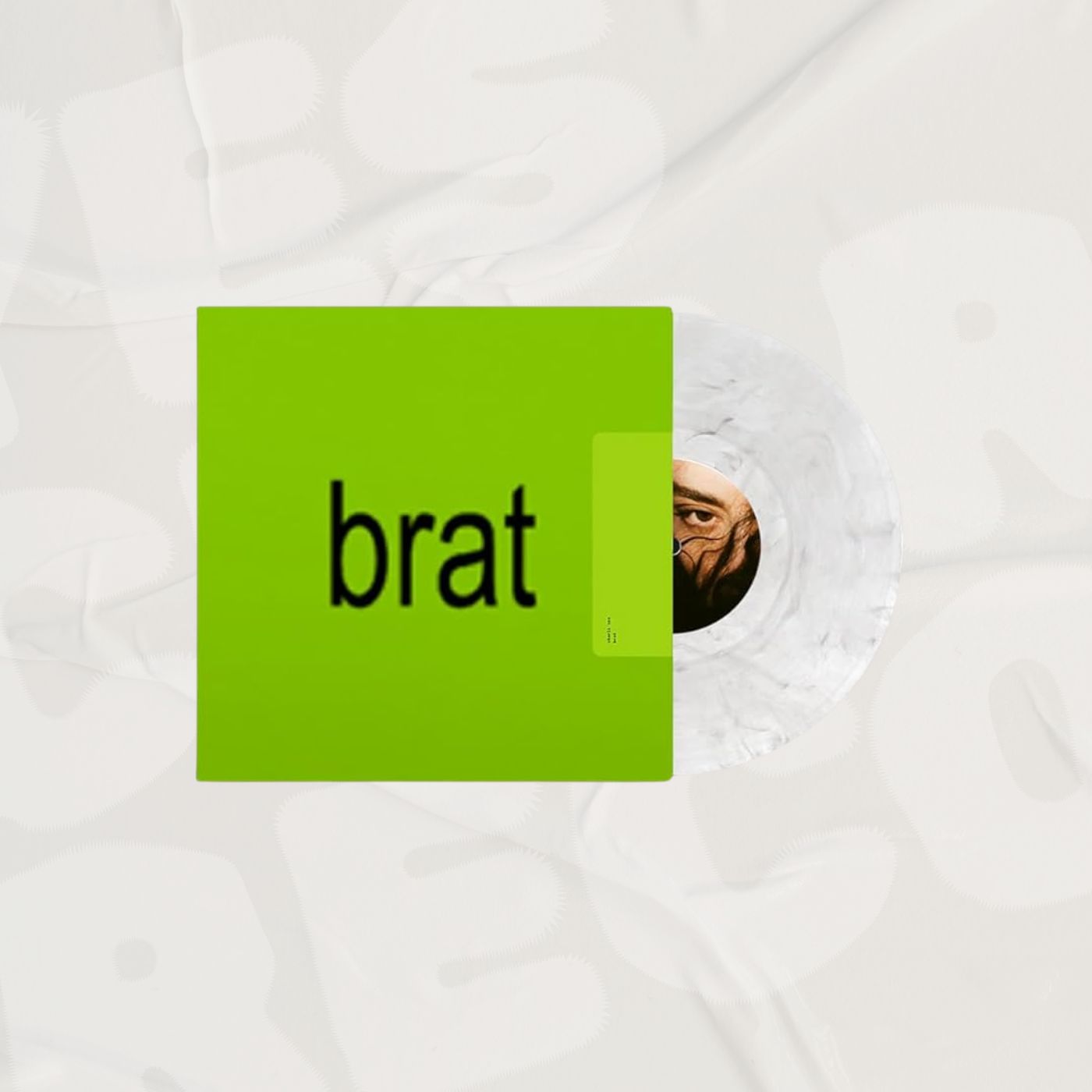 BRAT Clear with Grey Marble LP