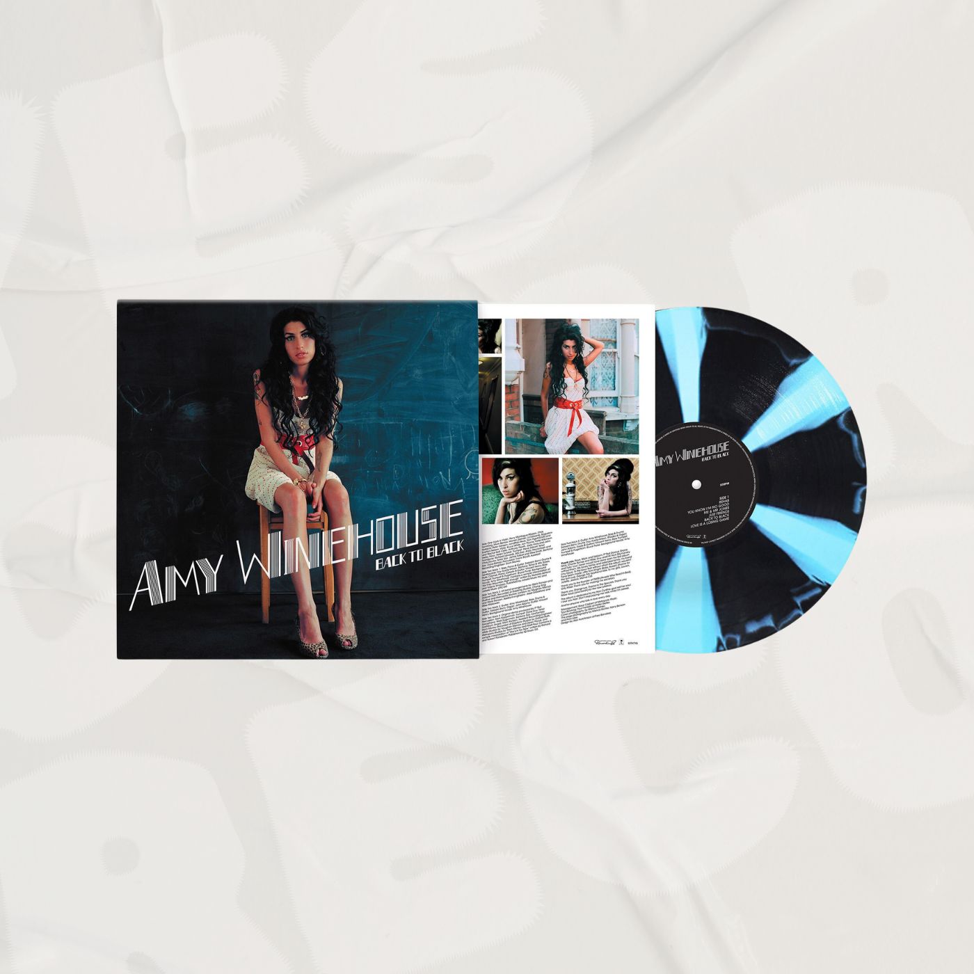 Back To Black Limited Edition Black/Blue LP