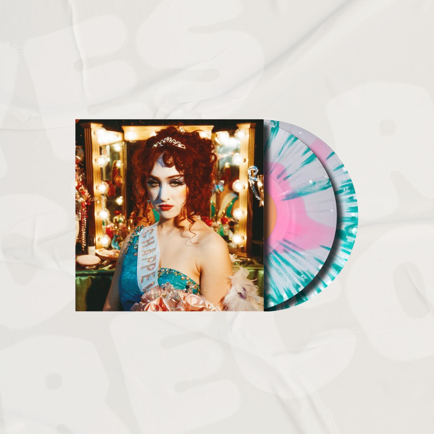 The Rise And Fall Of A Midwest Princess Pink w/ White & Teal Splatter 2LP (Damaged)