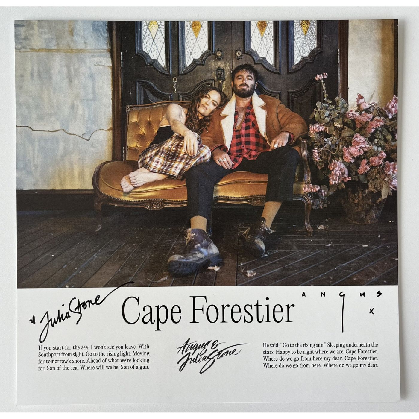 Cape Forestier Signed Gold LP