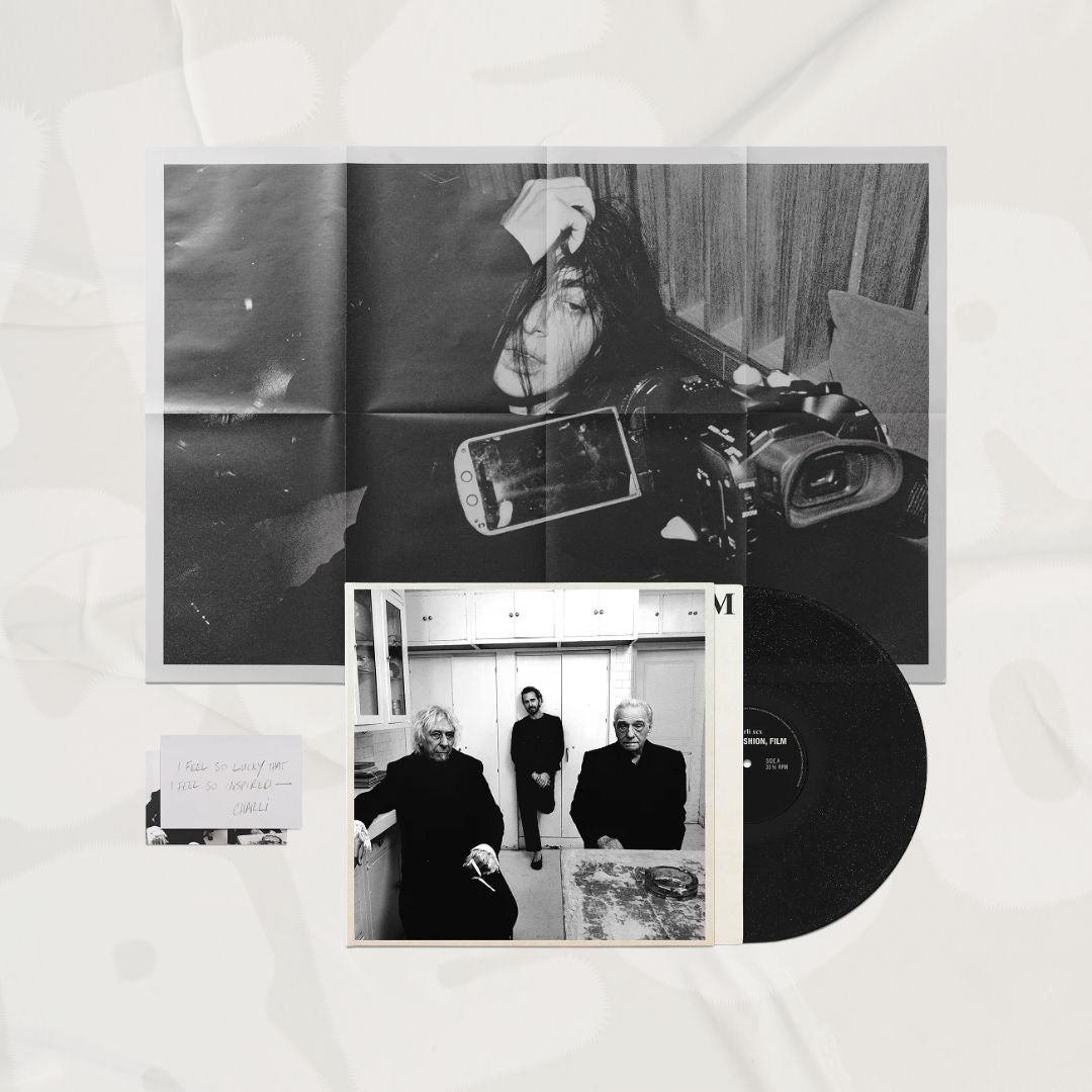 Music, Fashion, Film Exclusive Ice Black Glitter LP