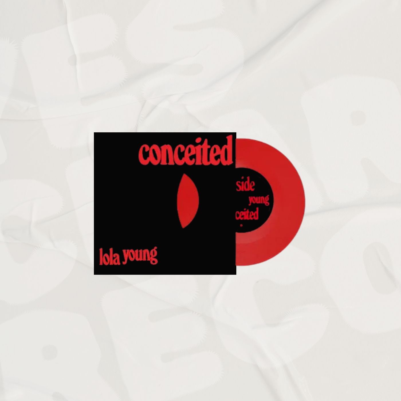 Conceited/Crush 7" Transparent Red LP