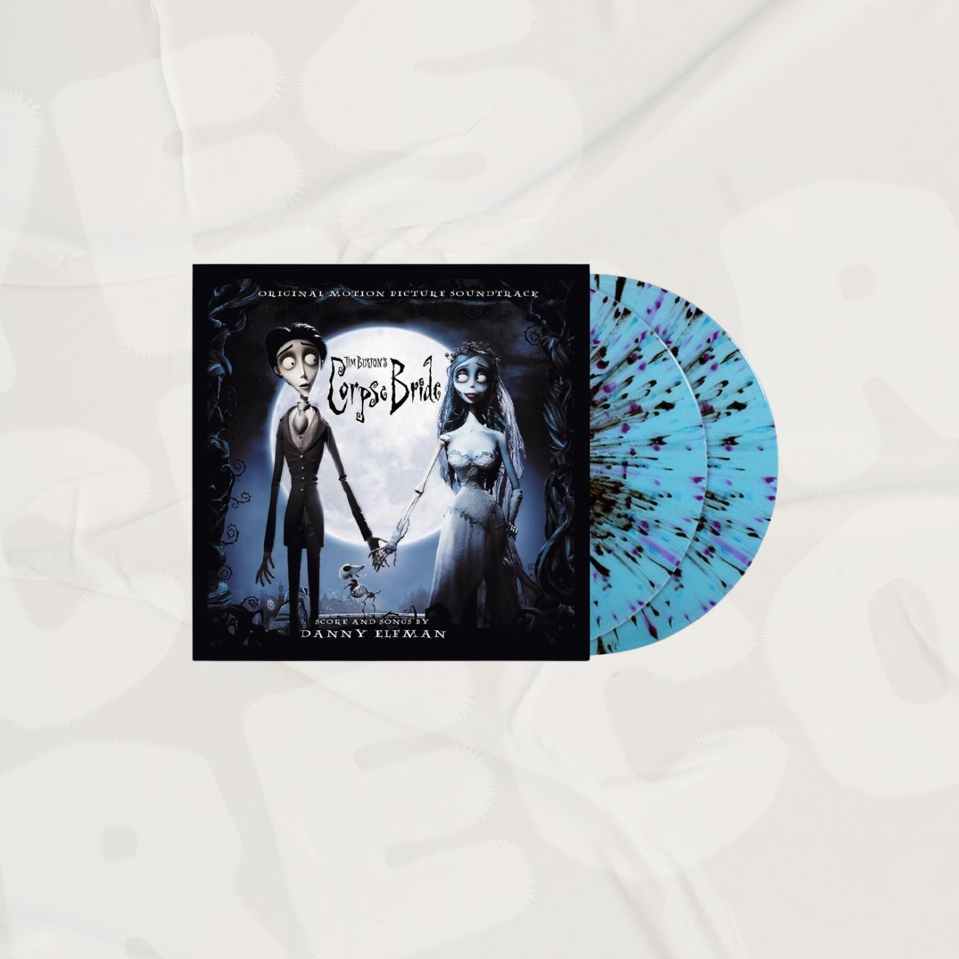 Corpse Bride: Original Motion Picture Soundtrack Blue Moon With Purple & Black Gust Splatter 2LP