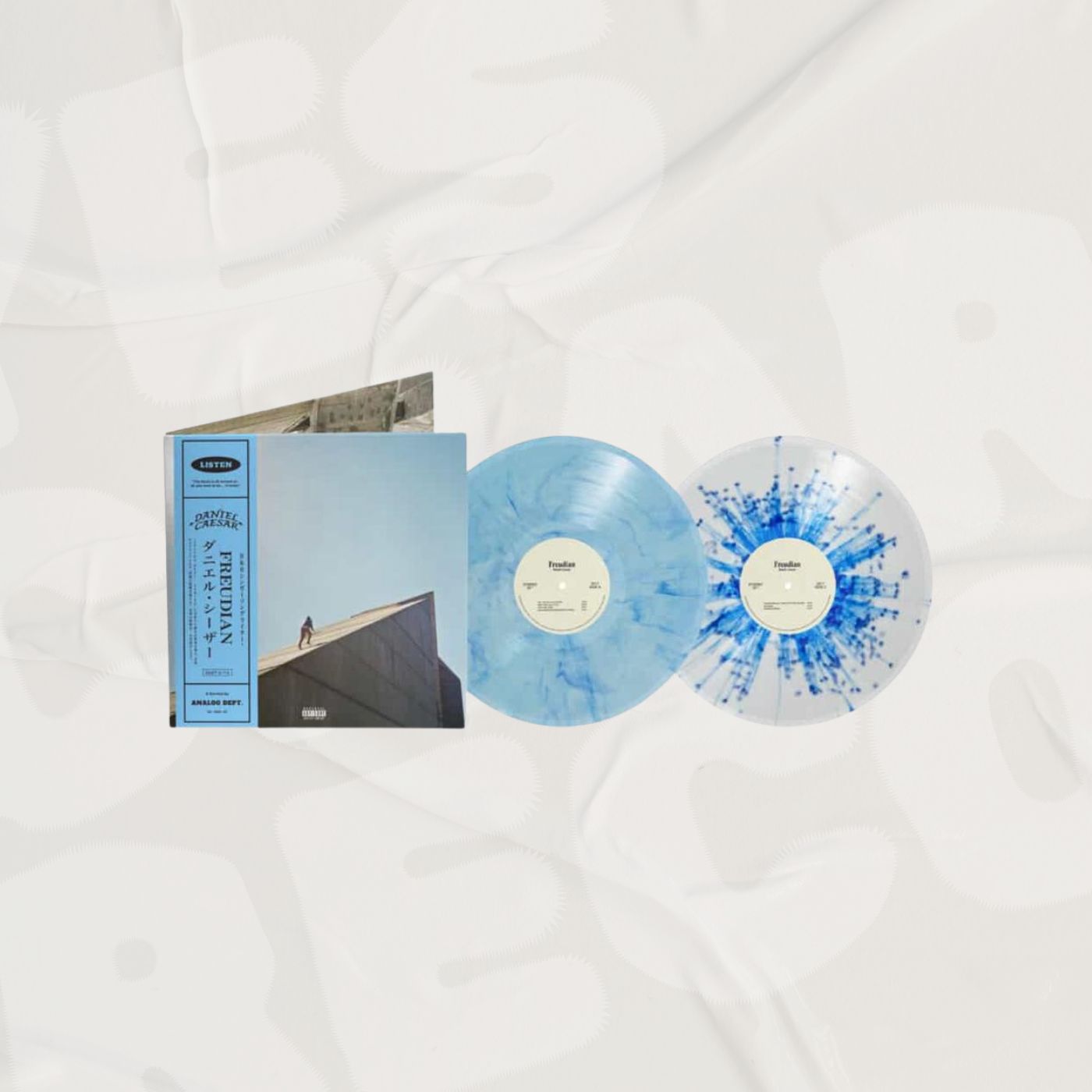 Freudian Blue Swirl & Clear Blue Splatter 2LP