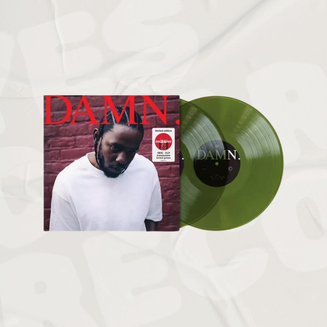 KENDRICK LAMAR - Damn Translucent Forest Green 2LP (Deal) Coloured ...