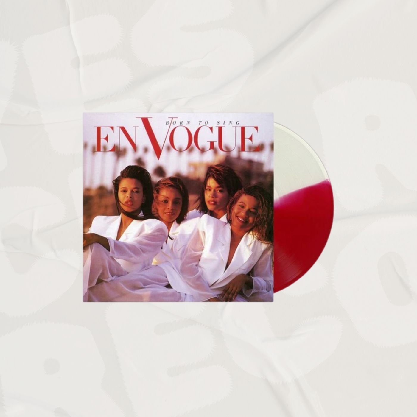 Born To Sing Red & White Split LP (RSD BF 2025)