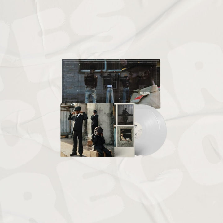 Ezra Collective - Here Because Of Hope (Indie Exclusive Translucent White 2LP) Vinyl Record