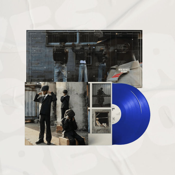 Ezra Collective - Here Because Of Hope (Transparent Ocean Blue 2LP) Vinyl Record