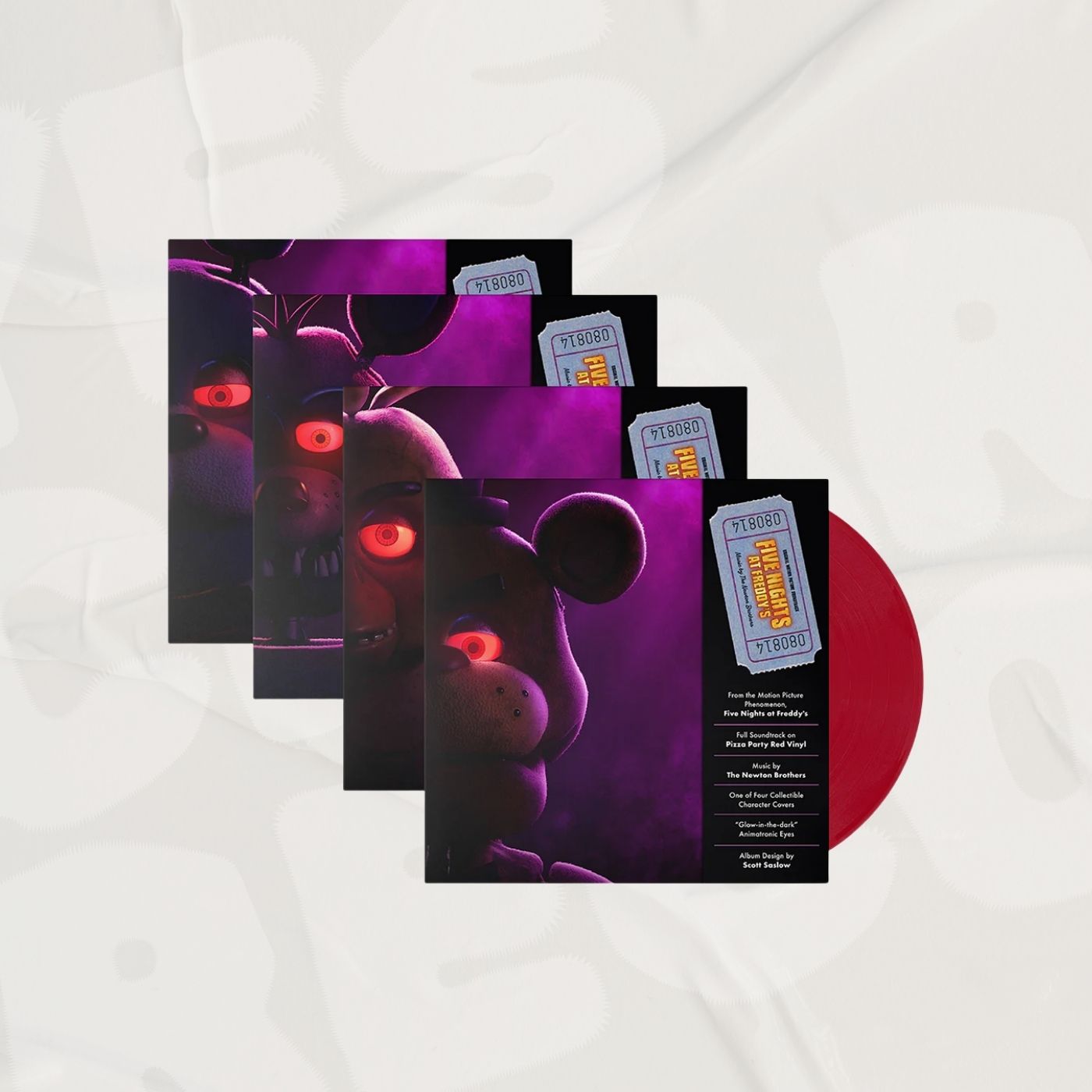 Five Nights At Freddy's O.S.T. Pizza Party Red LP