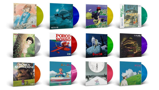 Studio Ghibli Soundtrack Coloured LP Set - Yes Charlie Records