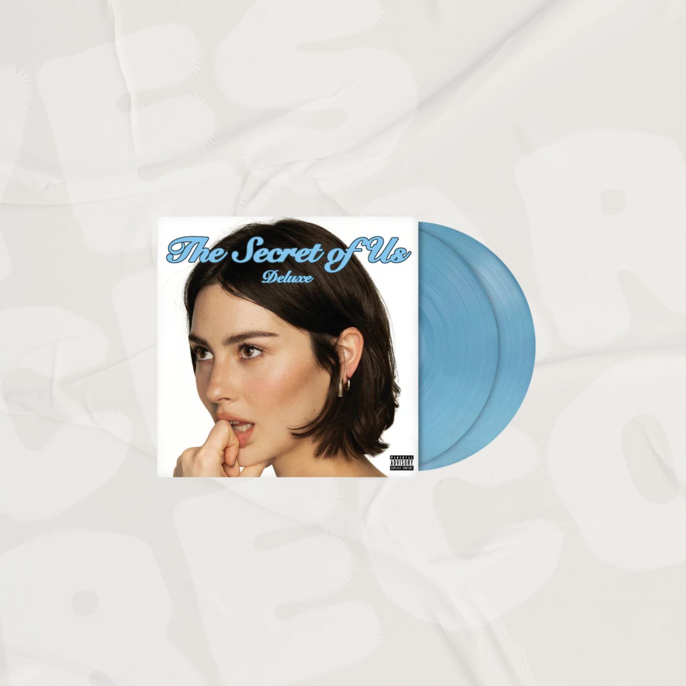 The Secret of Us (Deluxe) Transparent Blue 2LP