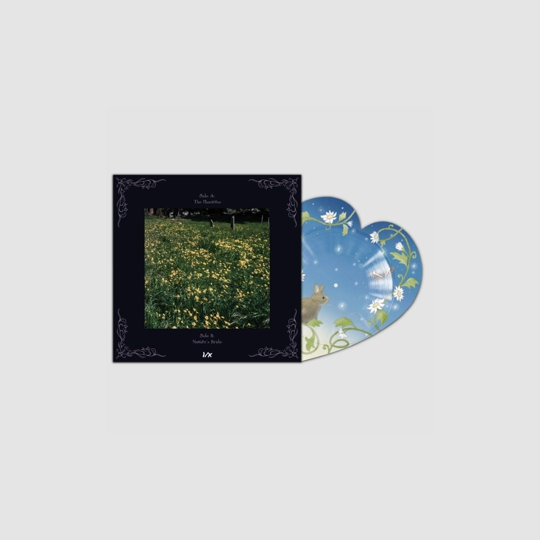 The Huntress / Nature's Bride Heart Shapped Single LP