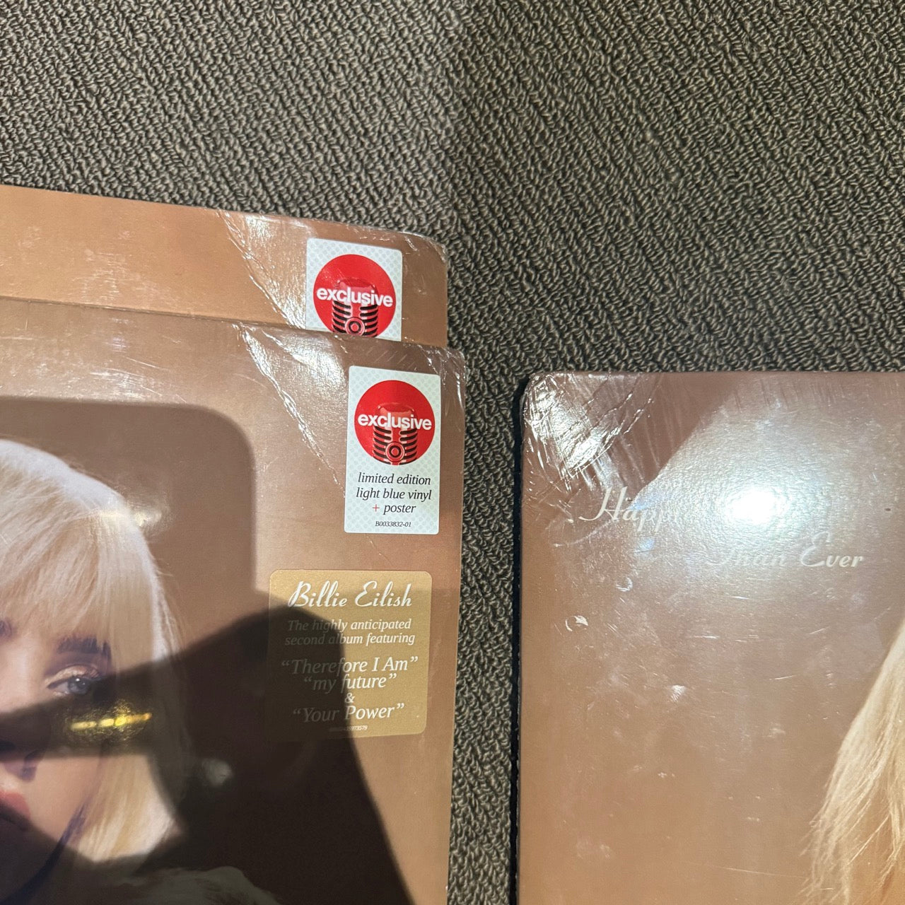 Happier Than Ever Light Blue 2LP (Damaged)