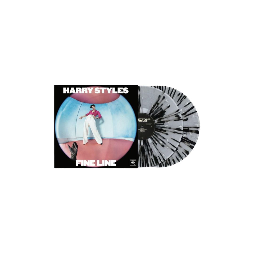Fine Line Clear w/ Black & White Splatter 2LP
