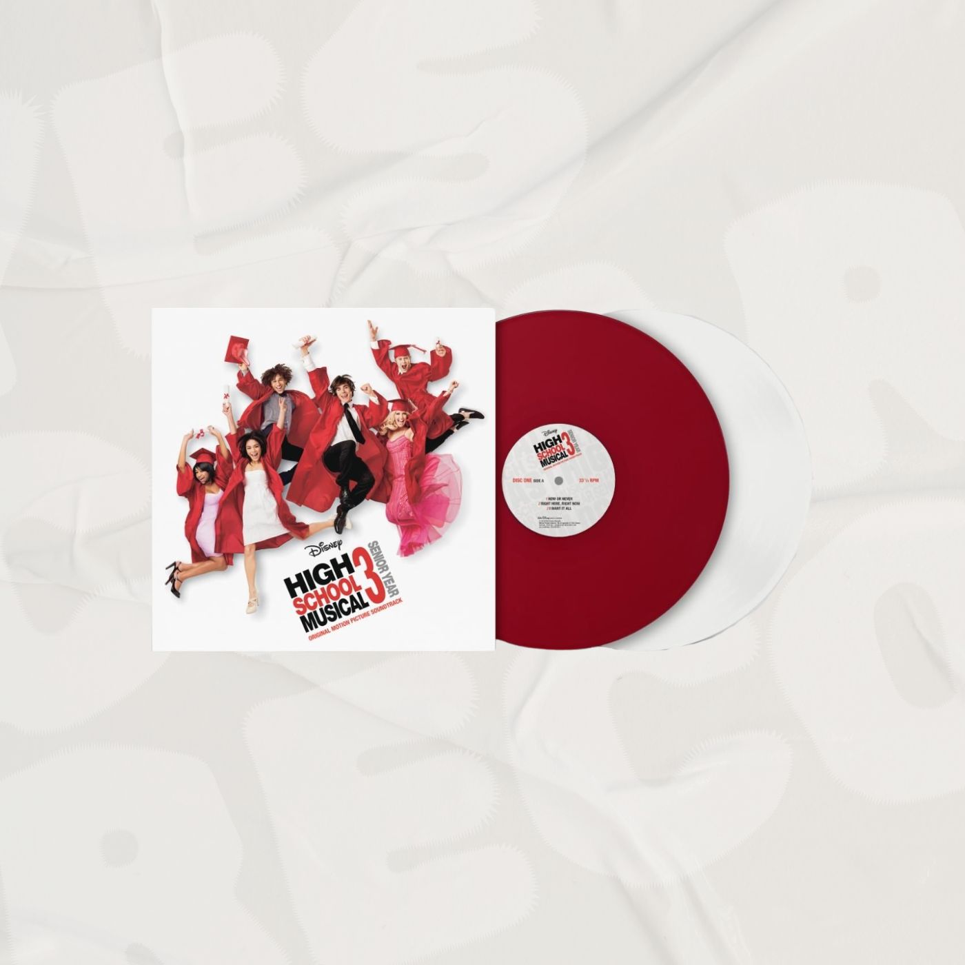High School Musical 3: Senior Year Original Soundtrack Red/White 2LP