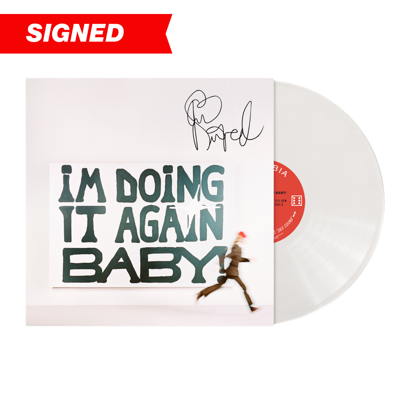 I'M DOING IT AGAIN BABY! LP - Yes Charlie Records