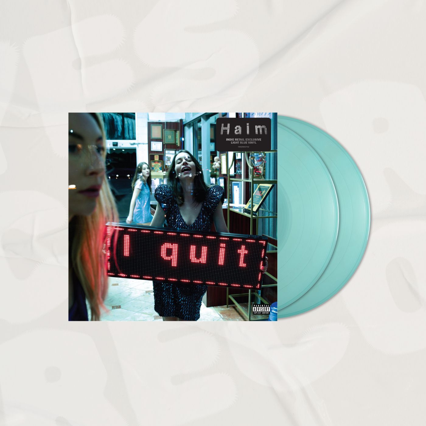 I quit Indies Exclusive Light Blue 2LP