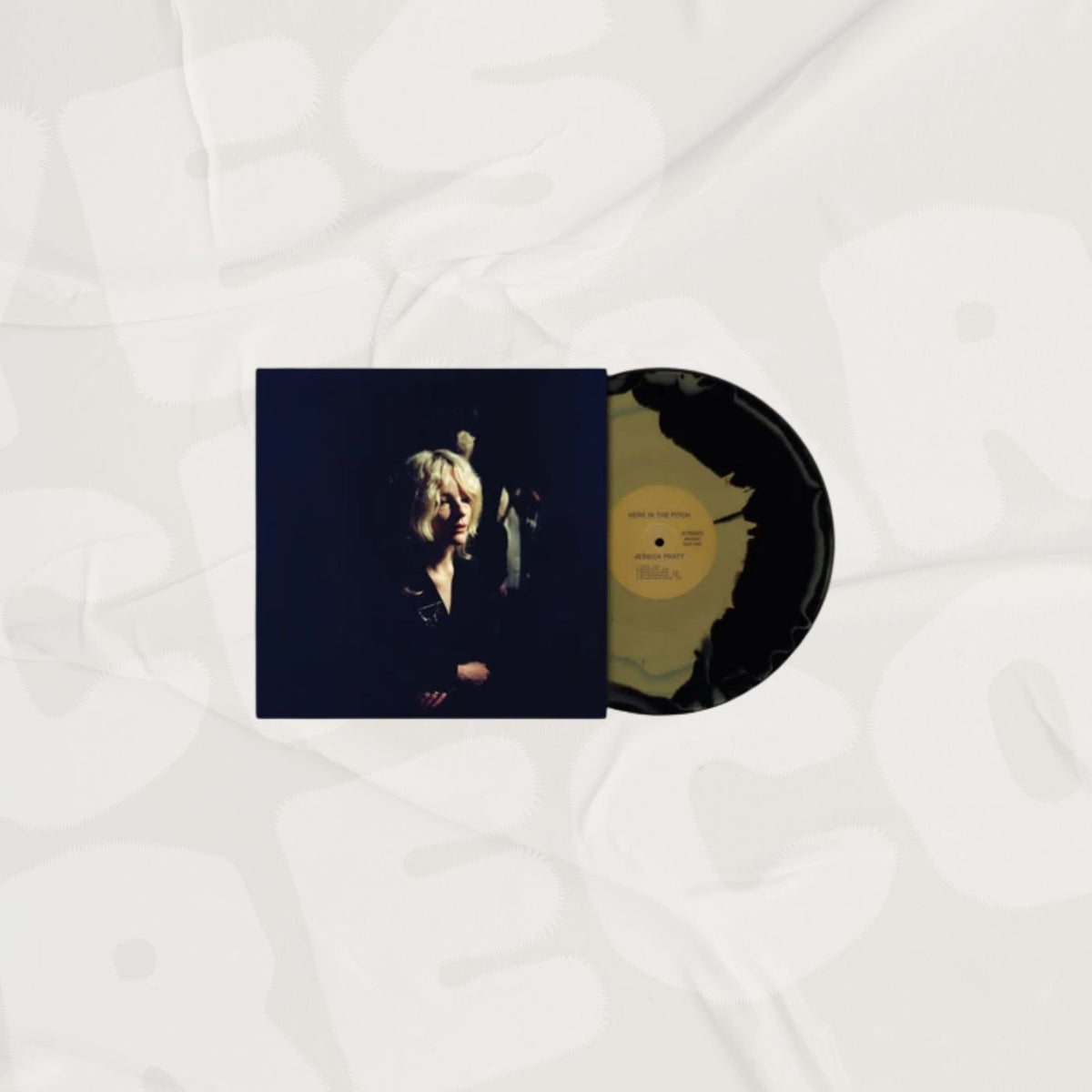 Jessica Pratt – Here In The Pitch "Tiger's Eye" Beige & Black Swirl Vinyl LP