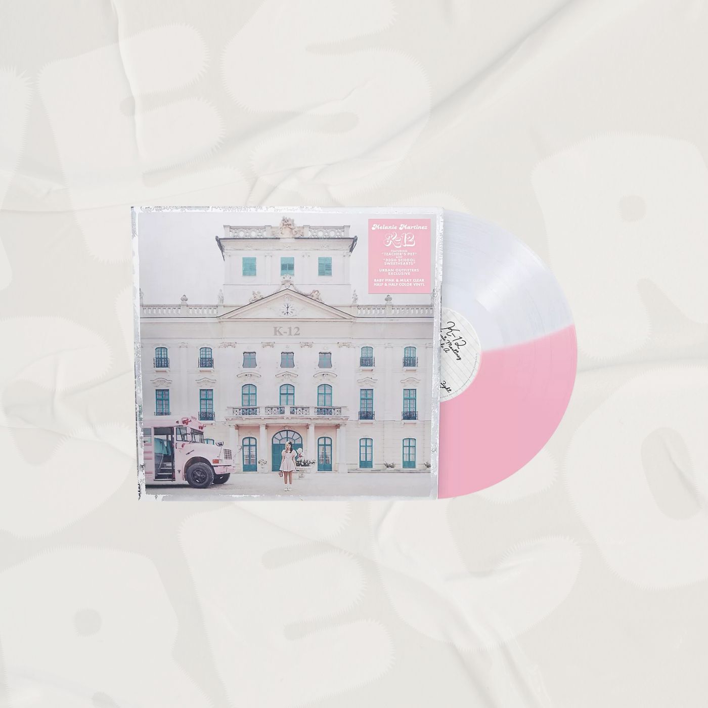 K-12 Baby Pink/Milky Clear LP