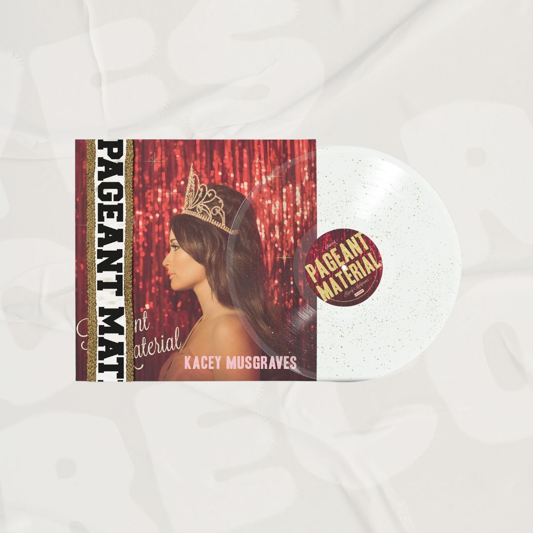 Pageant Material (10 Year Anniversary) Gold Glitter LP