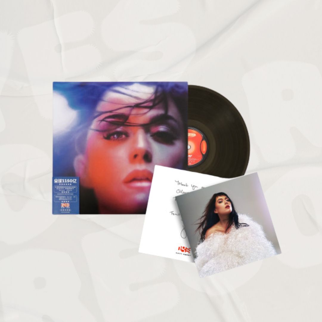 143 Alternative Cover Black Ice LP (w/ Exclusive Mini-Obi, Poster & Hand-Written Print, Chinese Import)