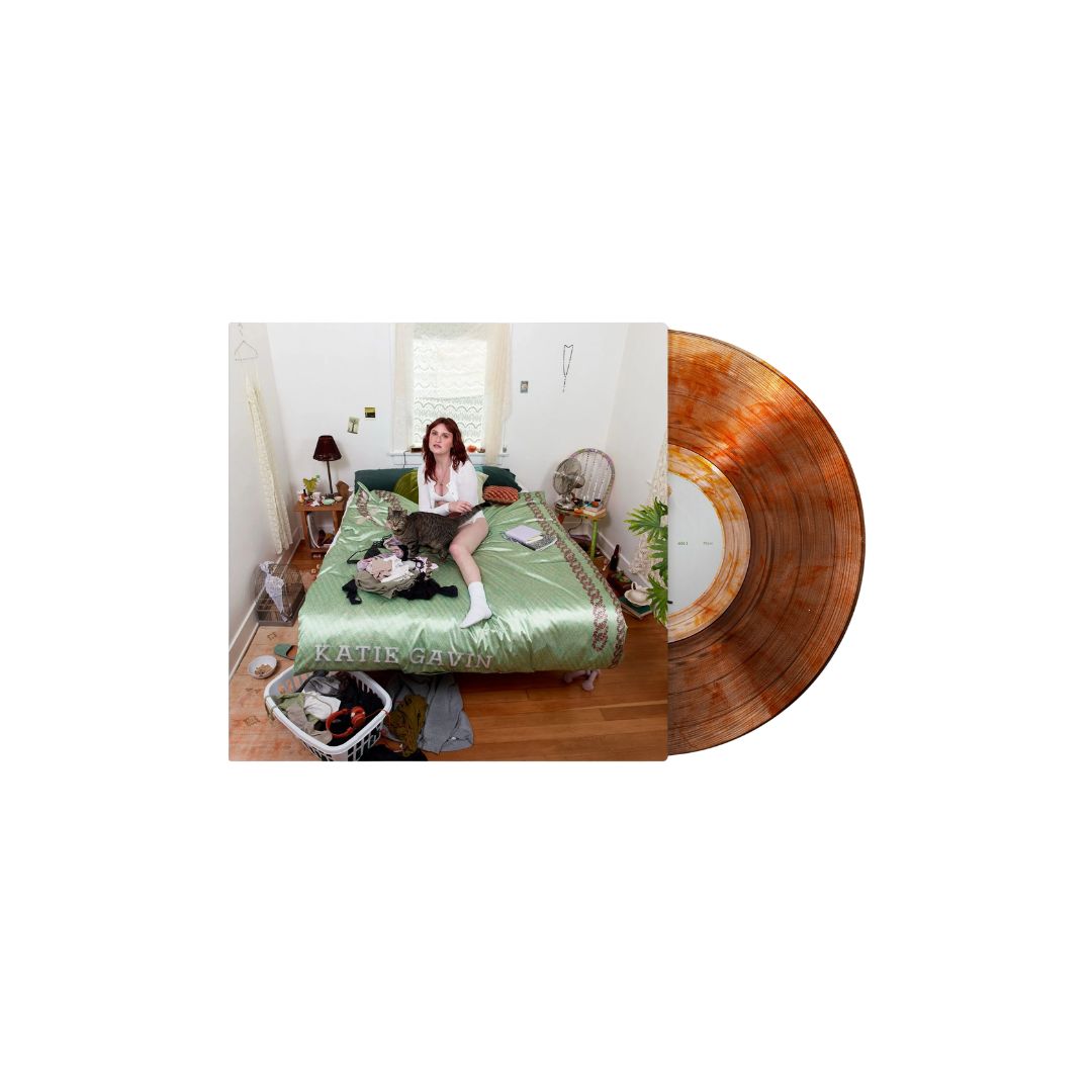 What A Relief Clear with Red Swirl LP