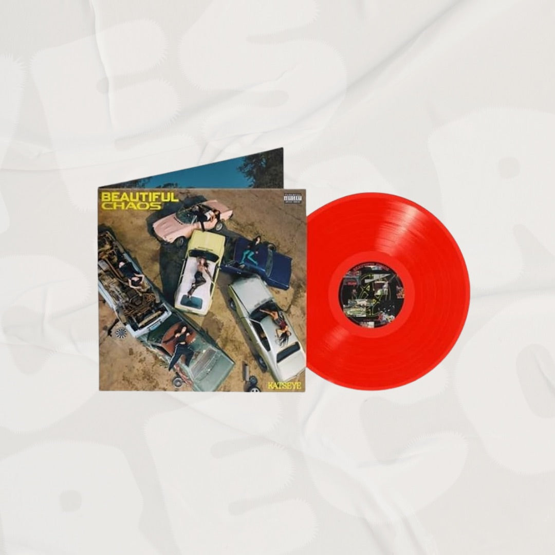 Katseye - Beautiful Chaos Pomegranate/Red Vinyl LP
