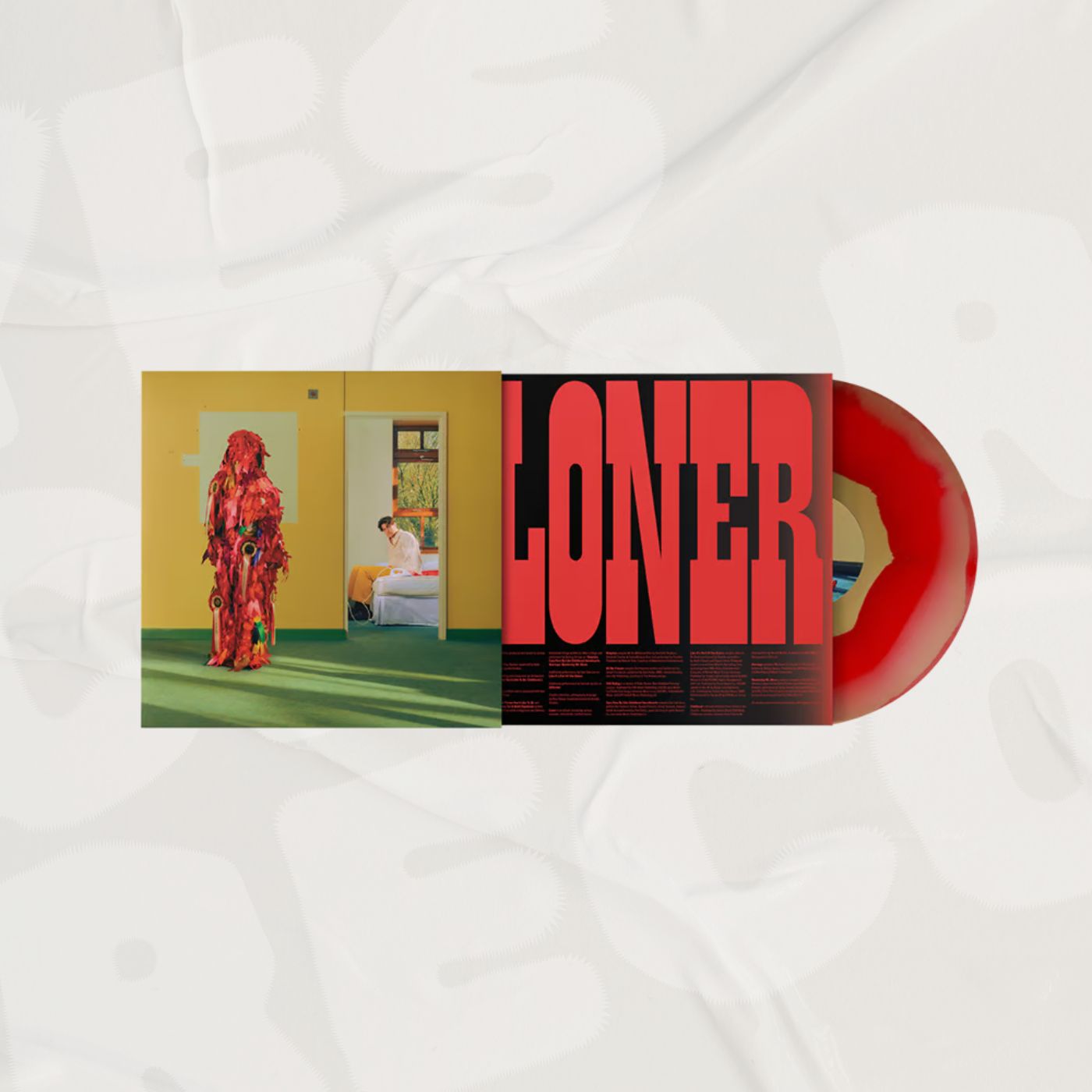 Loner Indie Exclusive Red & Gold 'ink spot' LP