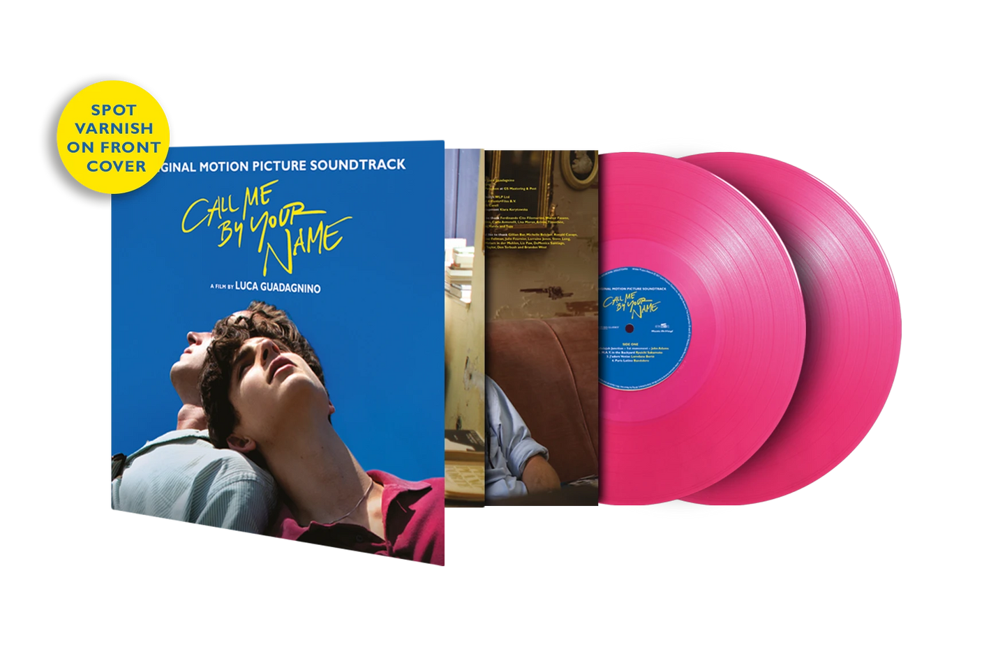 Call Me By Your Name Original Motion Picture Soundtrack 2LP - Yes Charlie Records