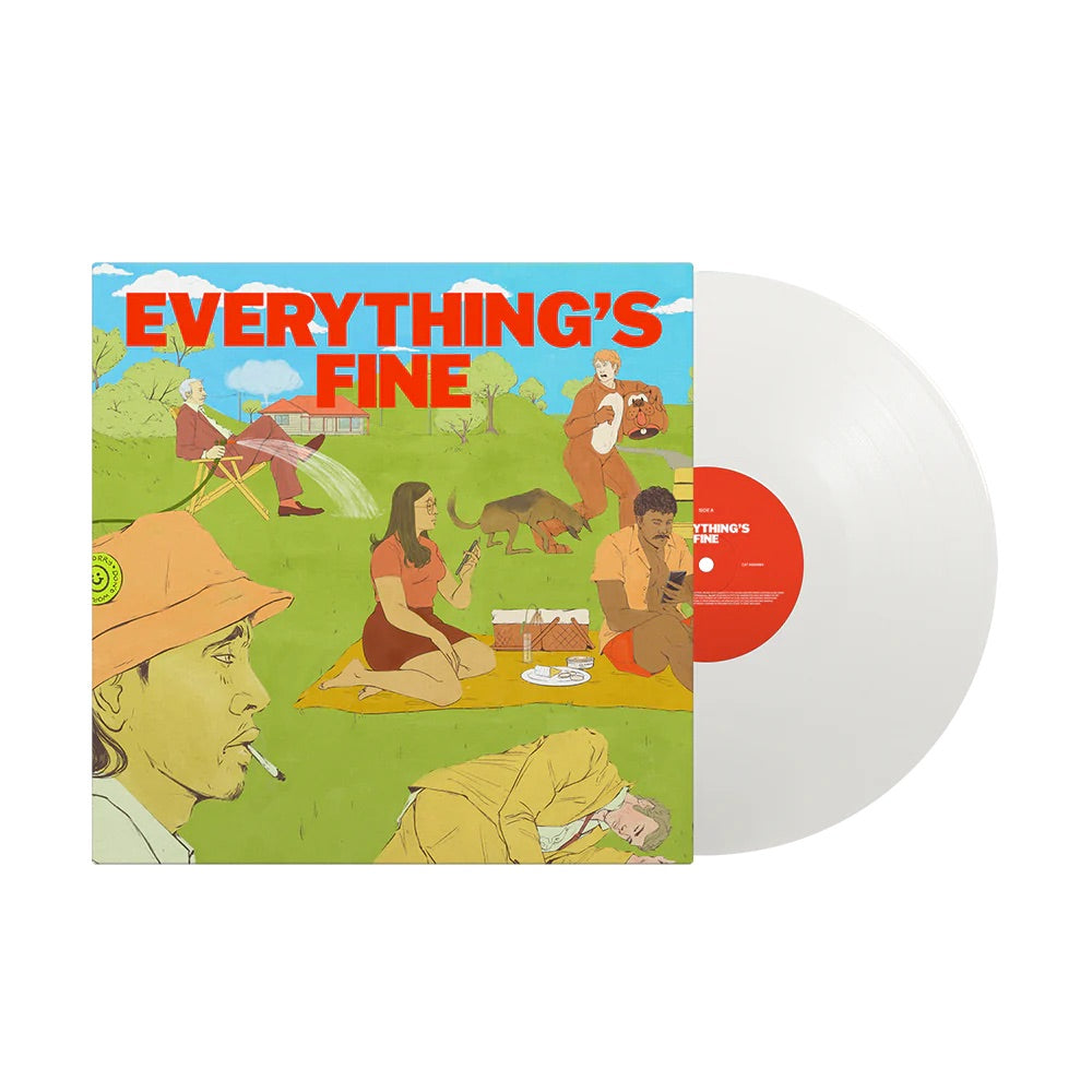 Everything's Fine White LP - Yes Charlie Records