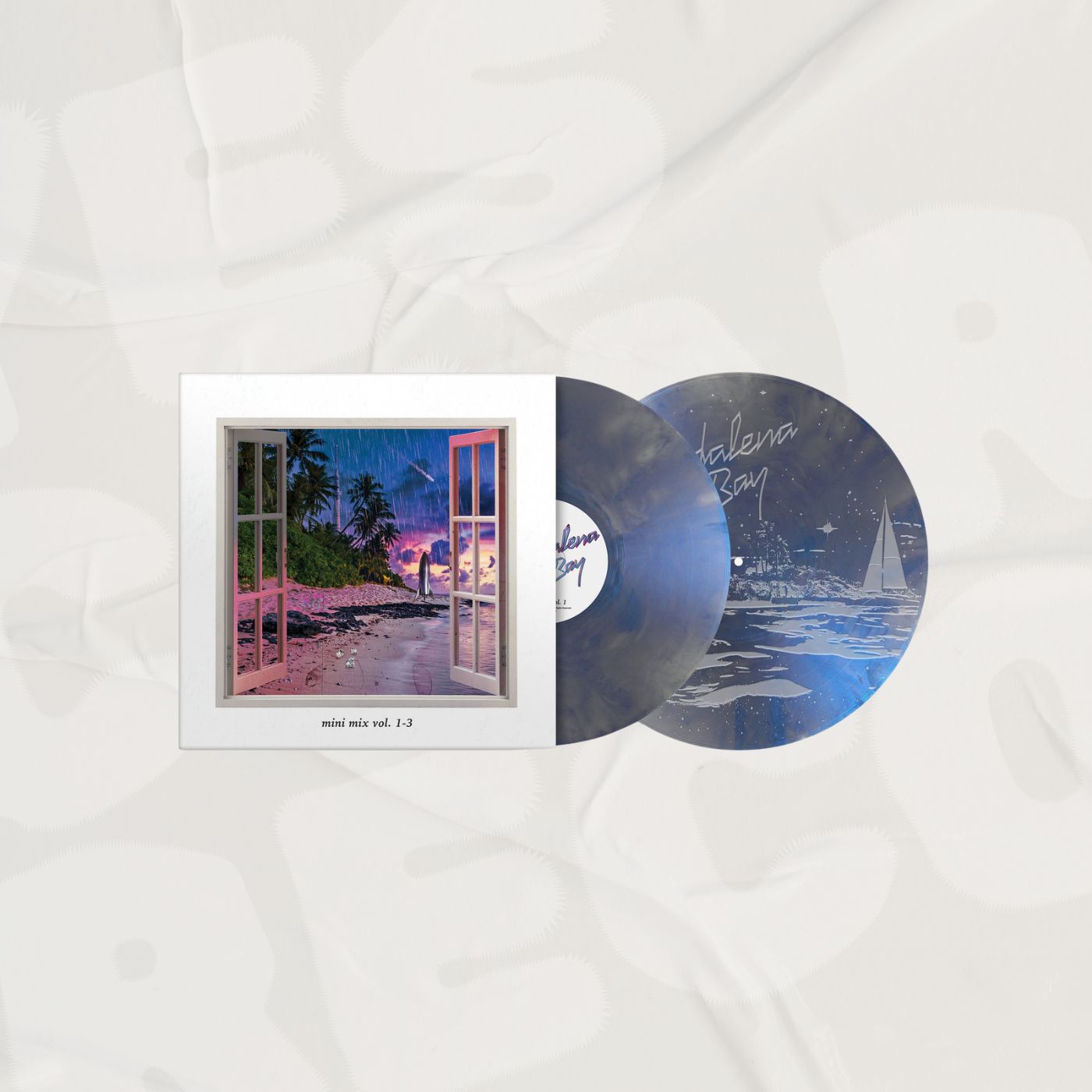 Mini Mix Vol. 1-3 Etched Iridescent Blue 2LP