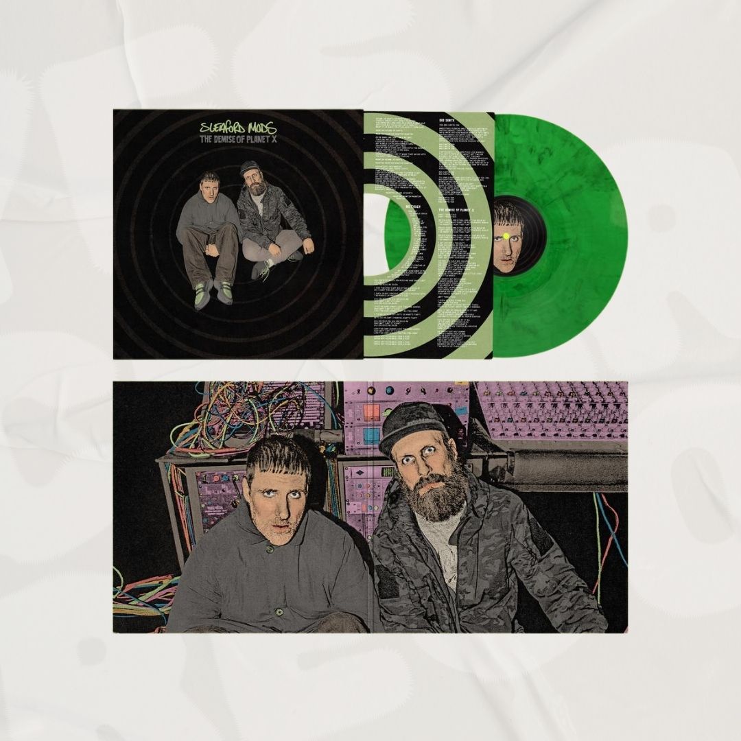 The Demise Of Planet X Indie Exclusive Neon Green Marble LP W/ Glow In The Dark Sleeve