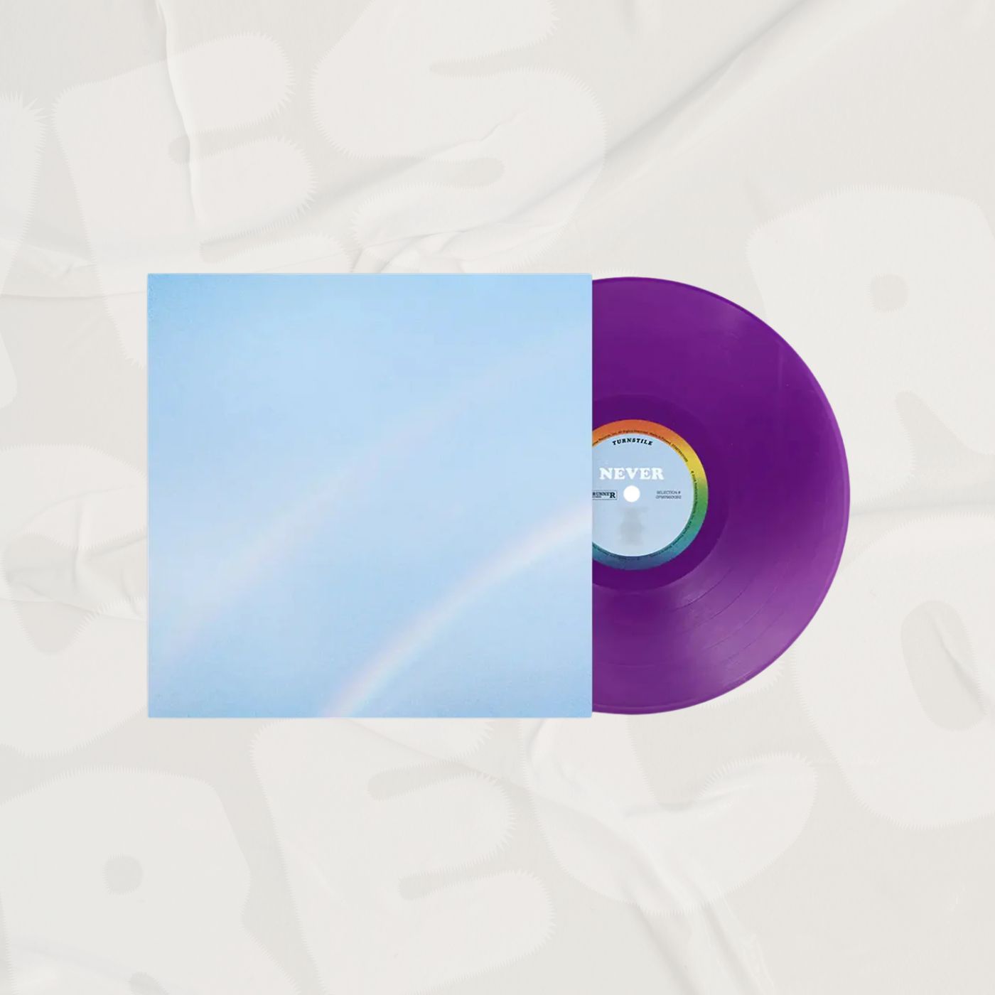 NEVER ENOUGH Indie Exclusive Purple LP