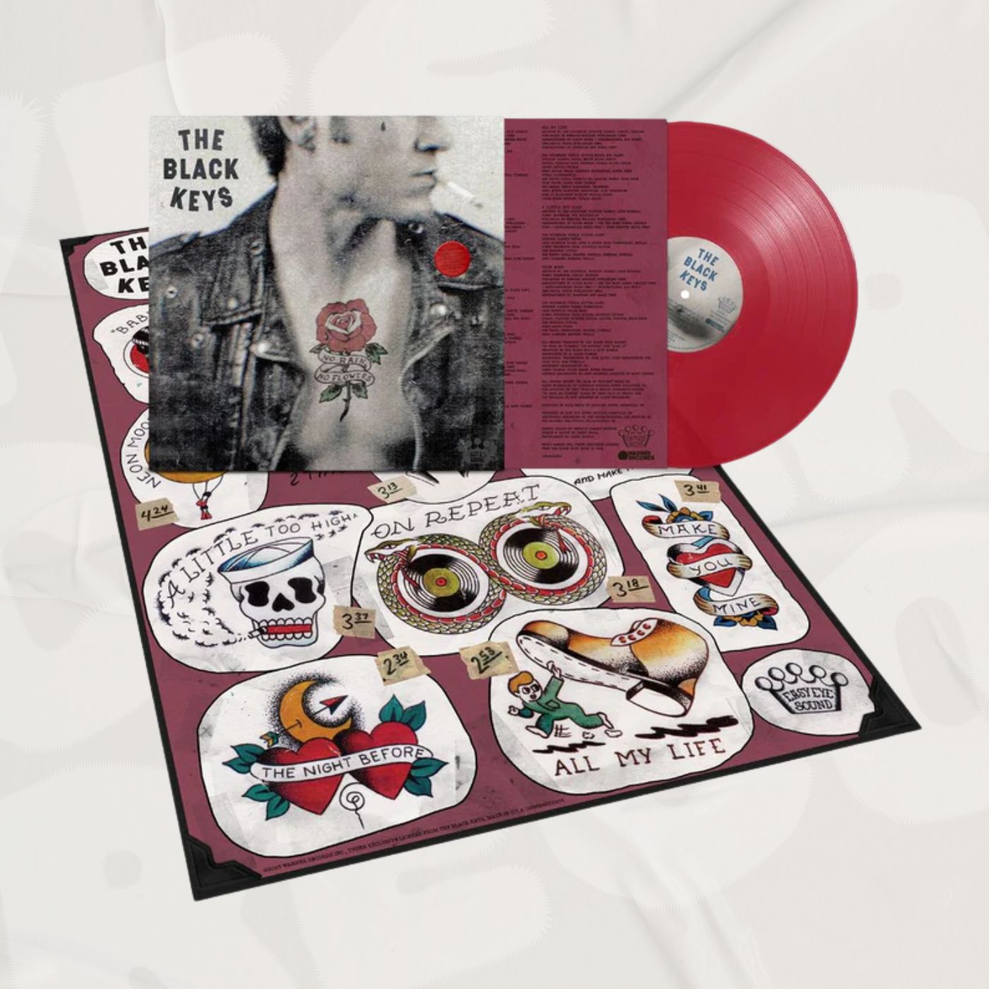 No Rain, No Flowers Indie Exclusive Red LP
