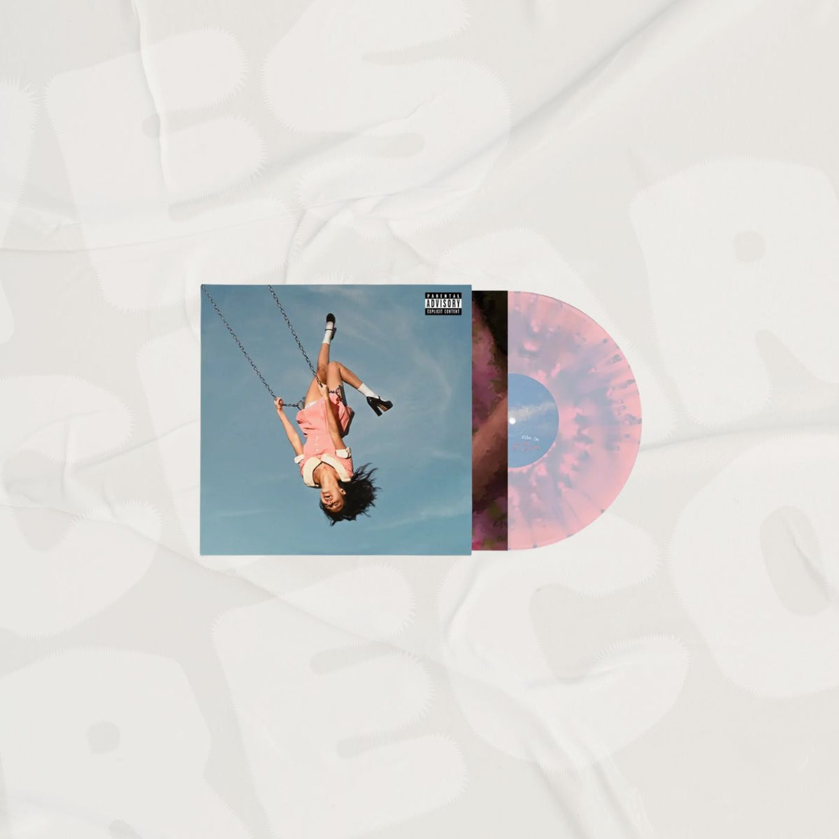 Olivia Rodrigo — you seem pretty sad for a girl so in love "Melt With You" Pink & Blue Starburst Vinyl LP