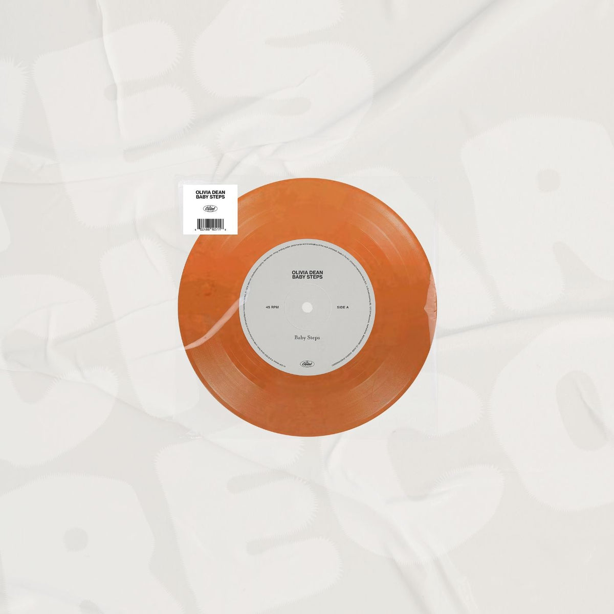 Olivia Dean – Olivia Dean - Baby Steps (Orange) 7" Vinyl Single