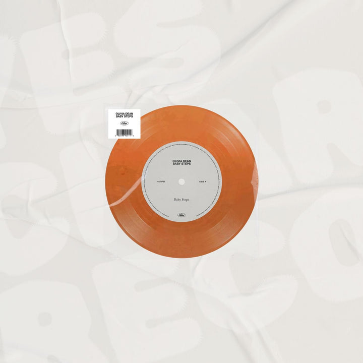 Olivia Dean – Olivia Dean - Baby Steps (Orange) 7" Vinyl Single