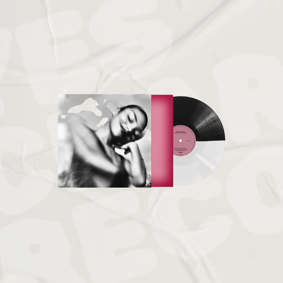 Olivia Dean - The Art Of Loving Black & White Split Vinyl LP