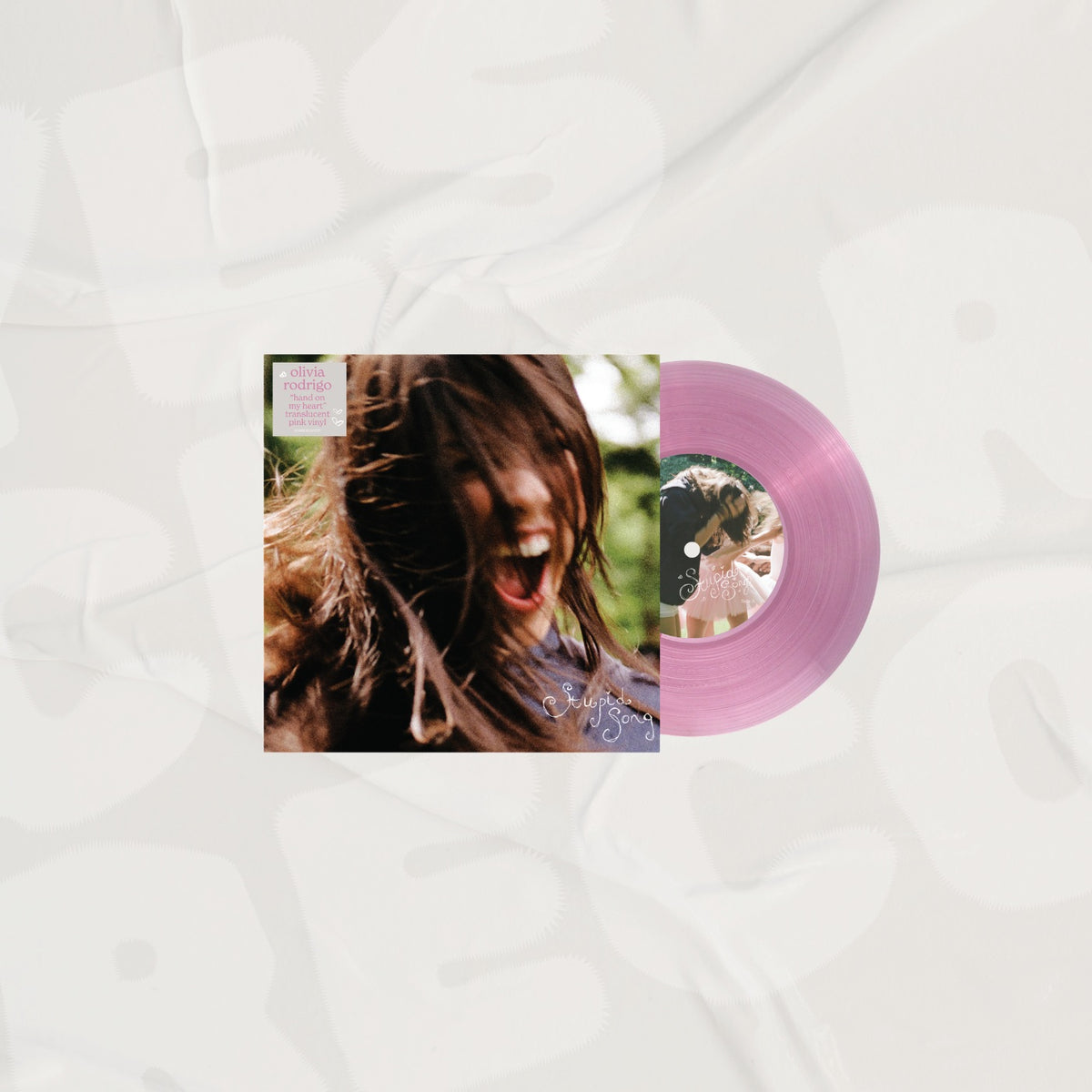 Olivia Rodrigo - Stupid Song (Translucent Pink 7" Vinyl Record)