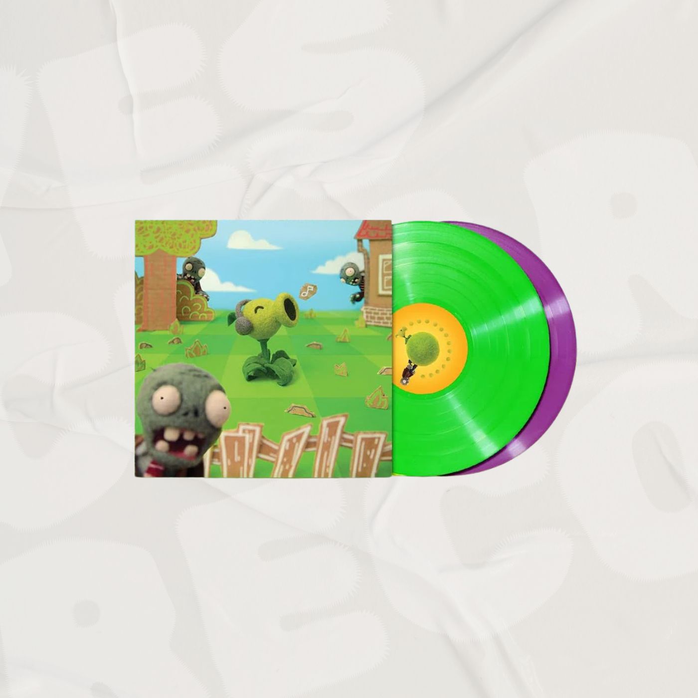 Plants vs. Zombies OST Plant Green and Zombie Purple 2LP
